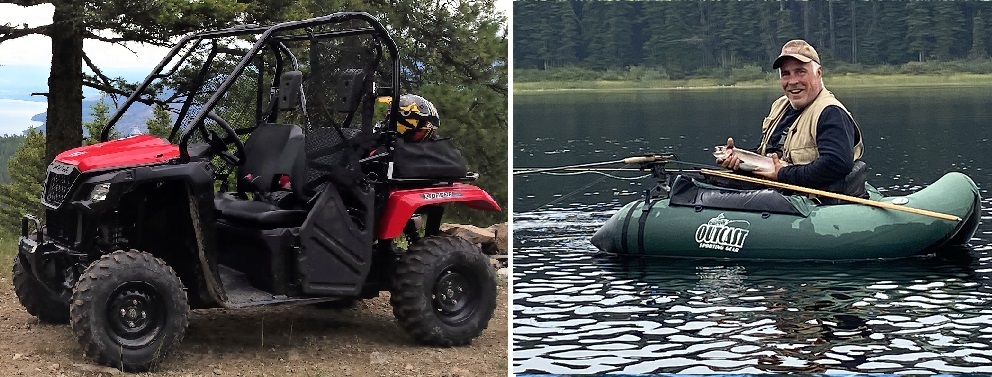 Rip and Fish - ATV Fishing Package